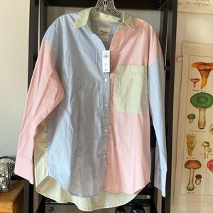Abercrombie & Fitch Oversized Button-Down Shirt